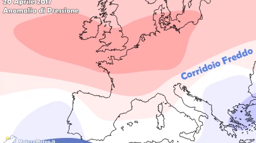 Colpo di coda di Aprile: torna il freddo a metà settimana, possibili nevicate?